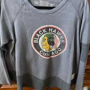Retro Chicago blackhawks long sleeve size medium